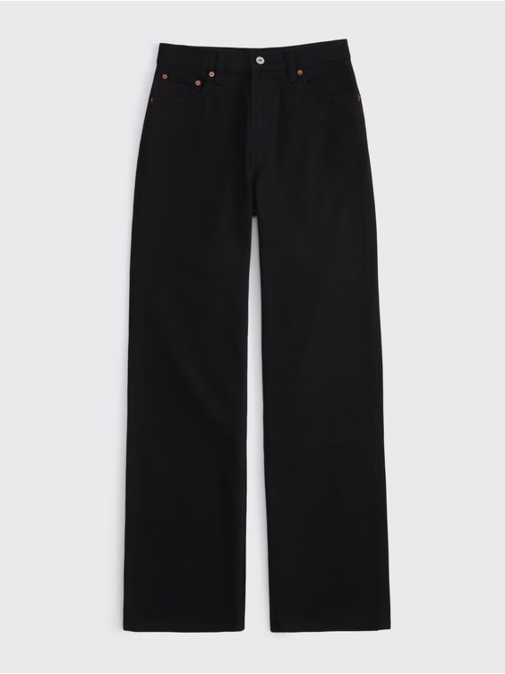 Abercrombie & Fitch Women’s No Fade Black 90s Jeans